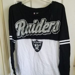 Raiders long sleeve shirt.